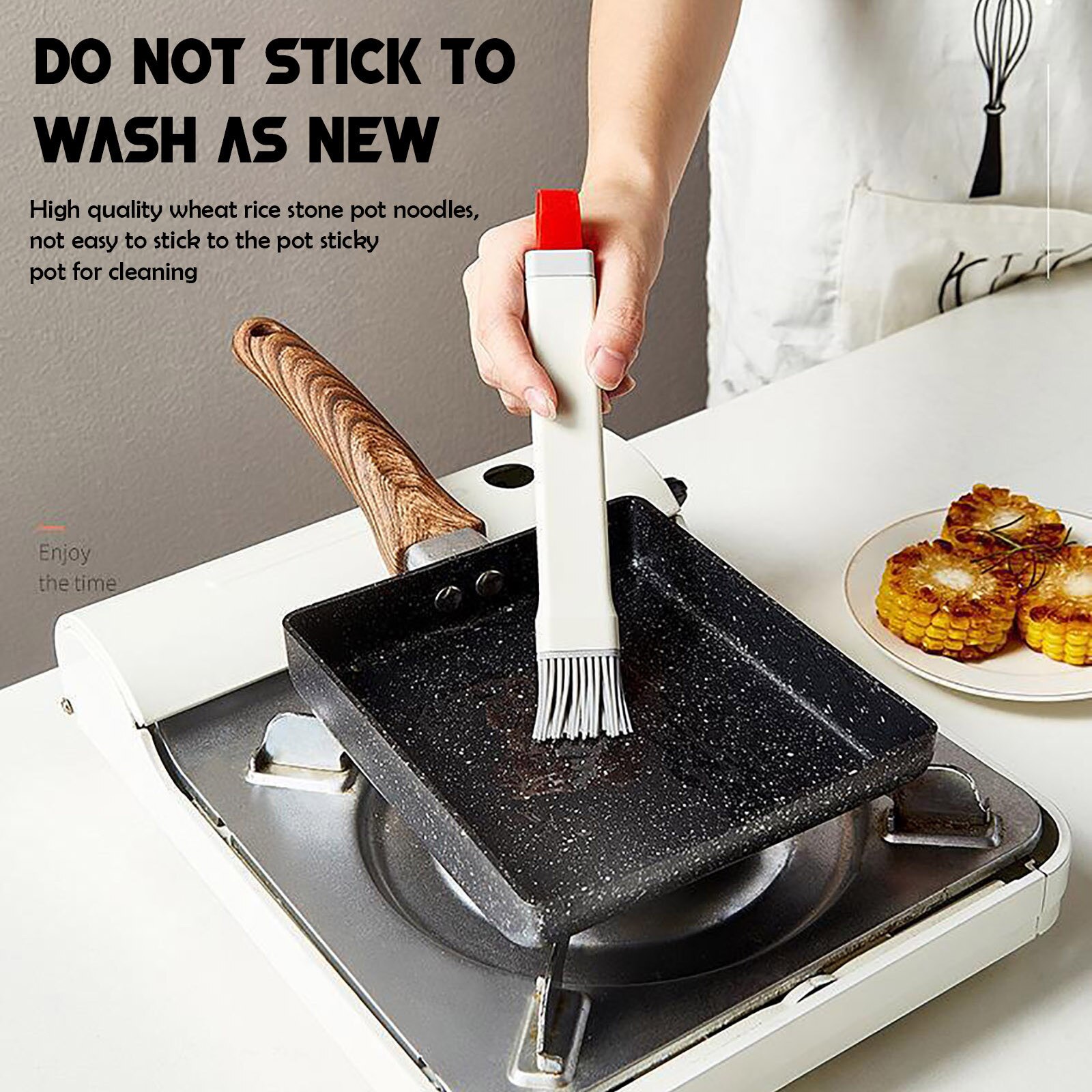 pancake egg pan Frying Cookware Aluminum Japanese Style Omelette Pan Kitchen Non-Stick Dishwasher Pancake Pan Saucepan