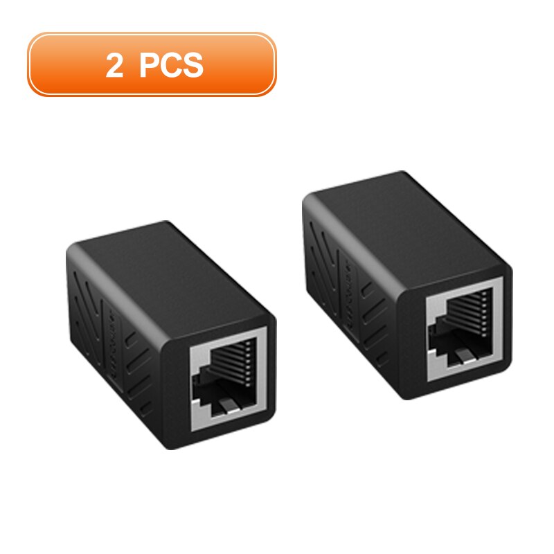 EDUP RJ45 Ethernet Cables Coupler Ethernet Inline Cable Extender Female to Female Network Socket Adapter for Cat5,Cat6,Cat7: 2PCS