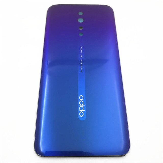 For Oppo Reno Z / Reno 2 / Reno 2Z Reno2 Z F Back Battery Cover Door Housing case Rear Glass Repair parts: Reno Z Purple