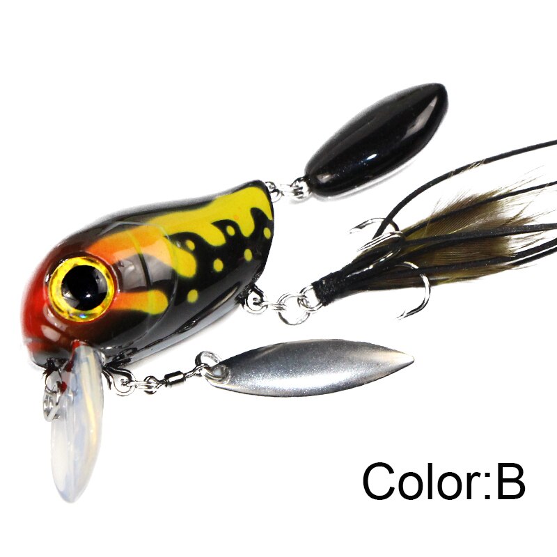 Histolure fiske sluk  sa40 sveiv 40mm 8g 12 farger flytende sluk bass gjedde wobblere crankbait: Sa40 b