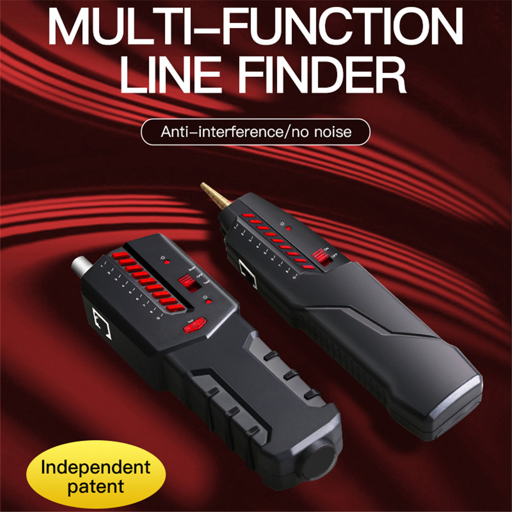 Multi Function RJ45 RJ11 Ethernet Lan Cable Tester Telephone Wire Tracker Network Detector Line Finder