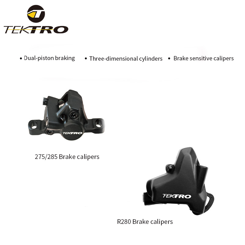 Tektro hydrauliske skivebremser, 275/m285/r280- kaliberbremsestyr, 2/3- fingergrebsreparationstilbehør, racer-mtb-cykeltilbehør