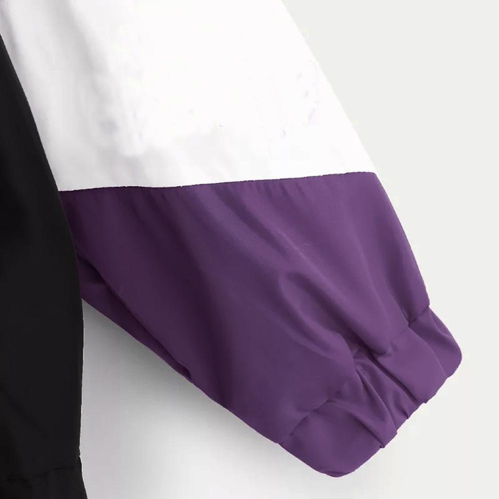 Frauen Sport jacken Langarm Patchwork Beiläufige Dünne Mit Kapuze Mantel Mit Tasche Damen Neue Fitnessstudio Reißverschluss Sweatshirts Für
