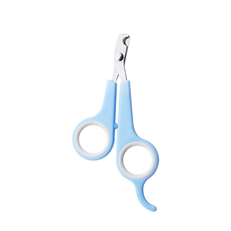 Pet Nail Clipper Scissors Cat Dog Toenail Scissors Trimming Scissors Animal Grooming Tools Pet Supplies Home Nailclippers: Fluo-Blue