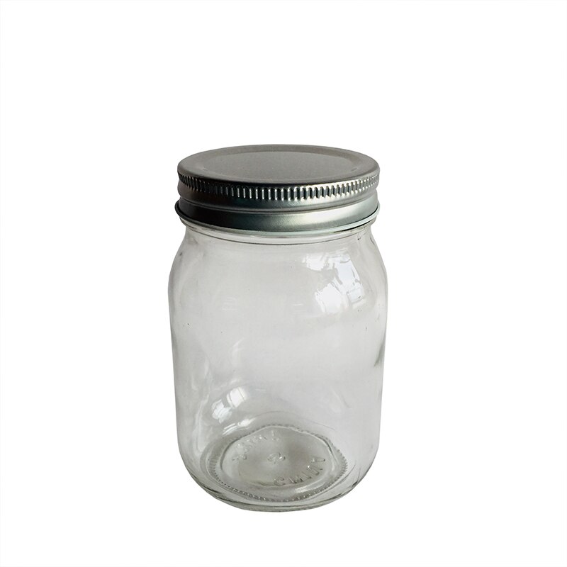16OZ(500ml) Glass Mason Jam and Food Jars with Metal Lids,6PCS Packed,USD29.88/Lots