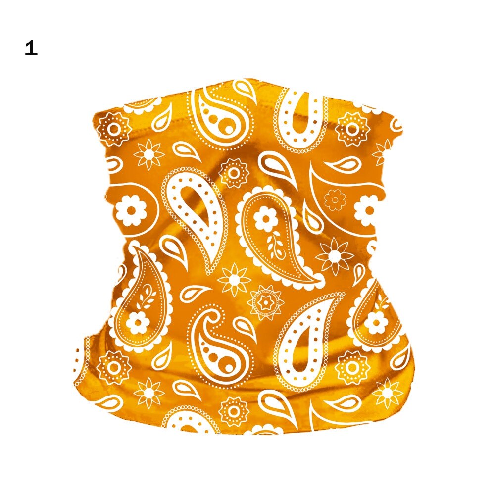 1Pc Unisex Elastische Hoofd Gezicht Halsbeenkap Tube Bandana Sjaal Stofdicht Bandana Half Gezicht Sjaals Outdoor Fietsen Accessoires: 1