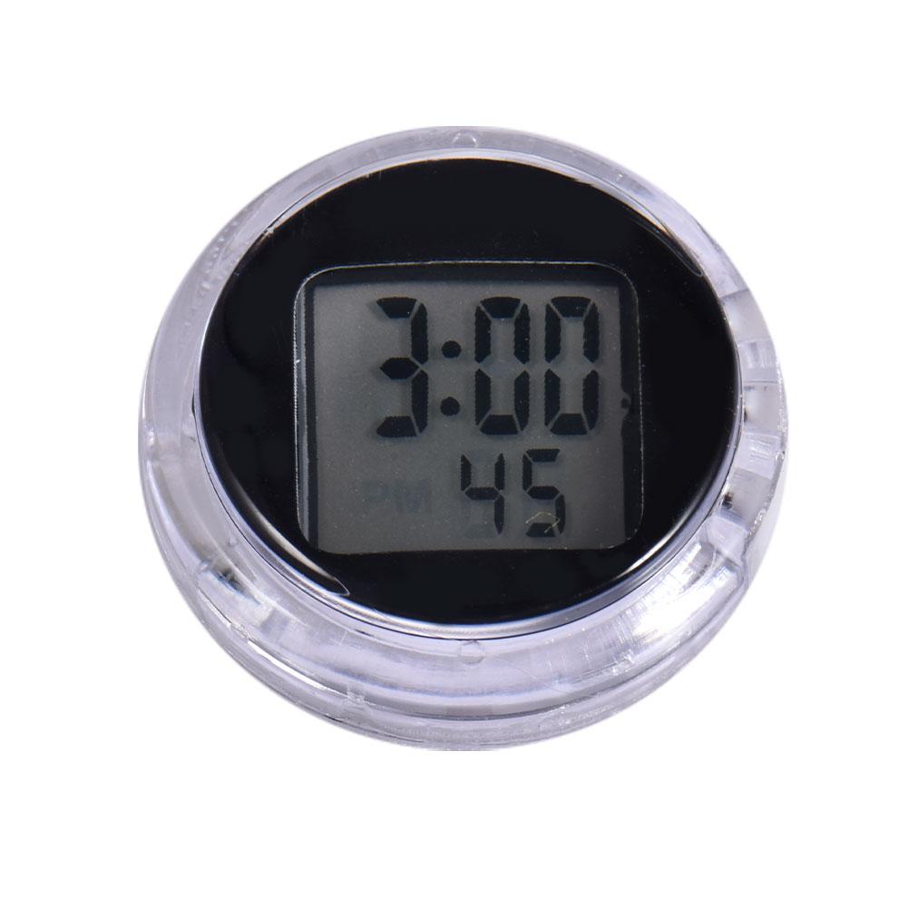 Reloj Digital para motocicleta, Mini relojes para motocicleta de precisión, reloj impermeable con soporte para motocicleta, reloj Digital para Moto