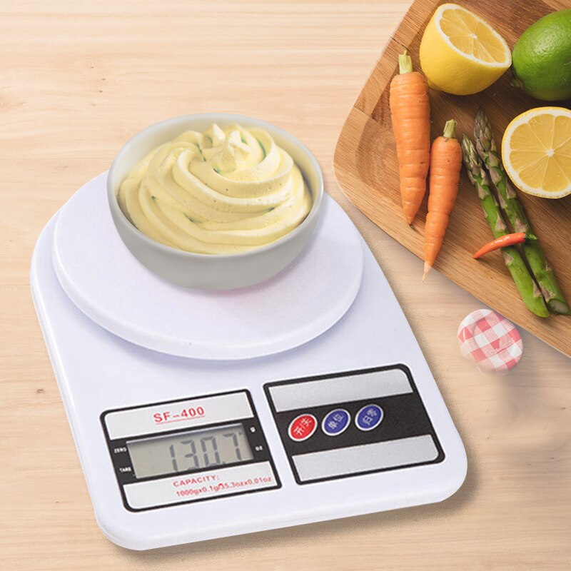 5 kg/10 kg 1g de cocina Digital duradera a escala de alimentos herramientas de medición para hornear precisión de la escala de cocina pantalla de alta definición