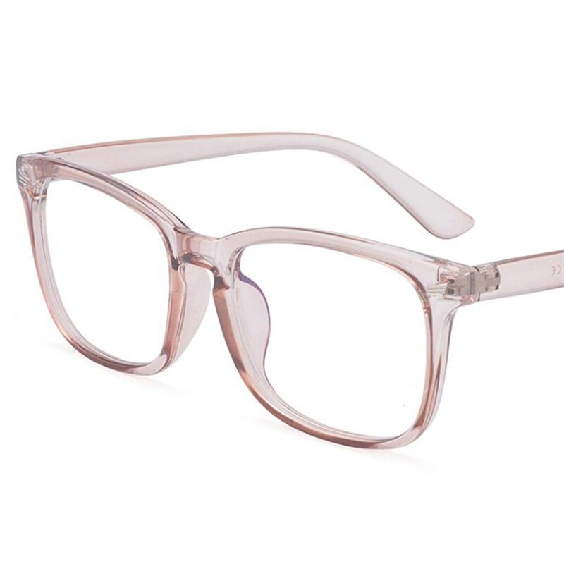 RBENN Blue Light Blocking Glasses Square Nerd Eyeglasses Frame Anti Blue Ray Computer Gaming Glasses UV400: Transparent Brown