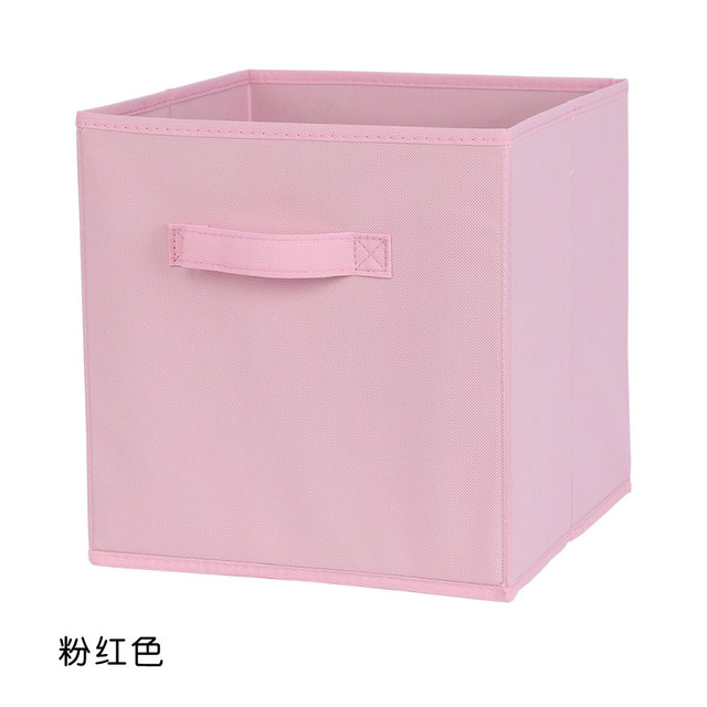 Organisateur de tiroir d'armoire de poubelle de rangement de tissu non tissé, boîte de rangement de vêtements et de sous-vêtements, fournitures pour la maison, stockage de jouets d'enfants