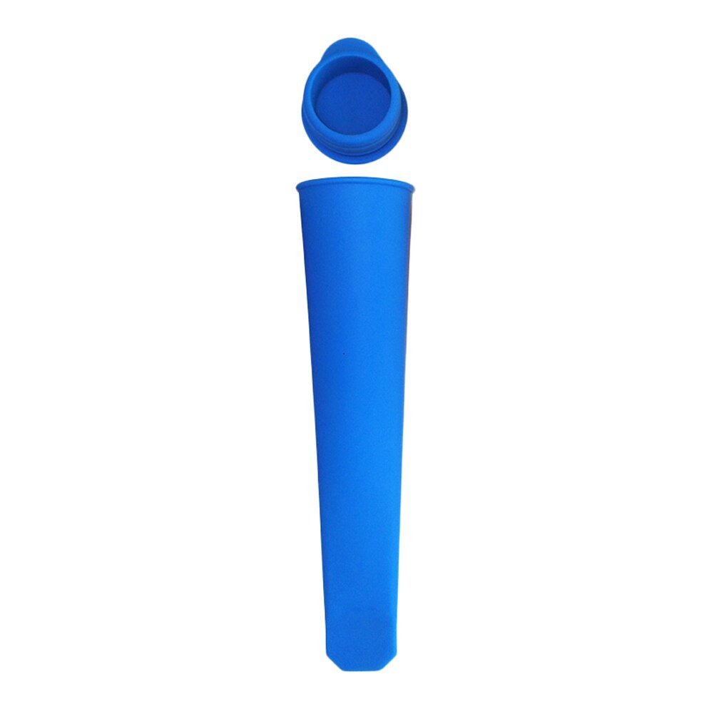 Ghiacciolo congelato Yogurt cucina gelato lecca lecca succo creatore pop stampo stampo silicone ghiacciolo stampo ghiaccio pop stampi accessorio cucina: Blu