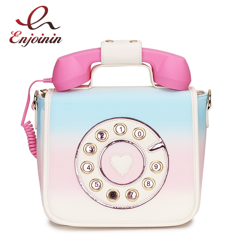 de téléphone à la dégradé couleur Pu femme sac à bandoulière fourre-tout bandoulière sac de messager pour les femmes sac à main décontracté Bolsa sac à main rabat