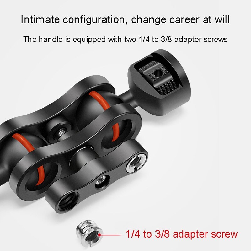 Universeller ic-arm mit 360 °-drehung für led-fülllicht, mini-slr-kamera-zubehör, monitorhalterung