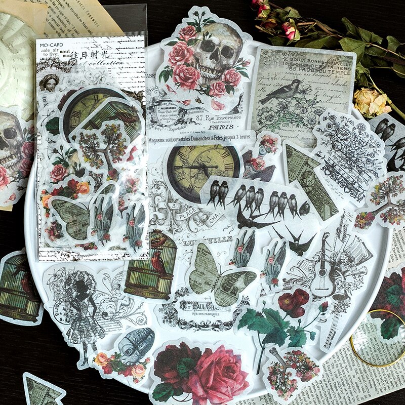 12 set/1 lot Stationery Stickers Paper Natural leaves Diary Planner Decorative Mobile Stickers Scrapbooking DIY Craft Stickers: WangRiShiGuang