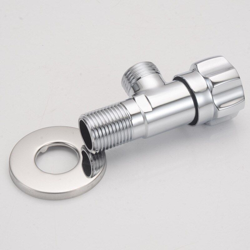 2 PCS Kitchen, Bathroomn Right Angle Valve for waterTriangle Valve Water incoming stop water valve copper right angel value