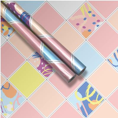 Self-adhesive kitchen oil-proof stickers high temperature resistant waterproof tile wall stickers wallpaper cabinet stickers: NO  08