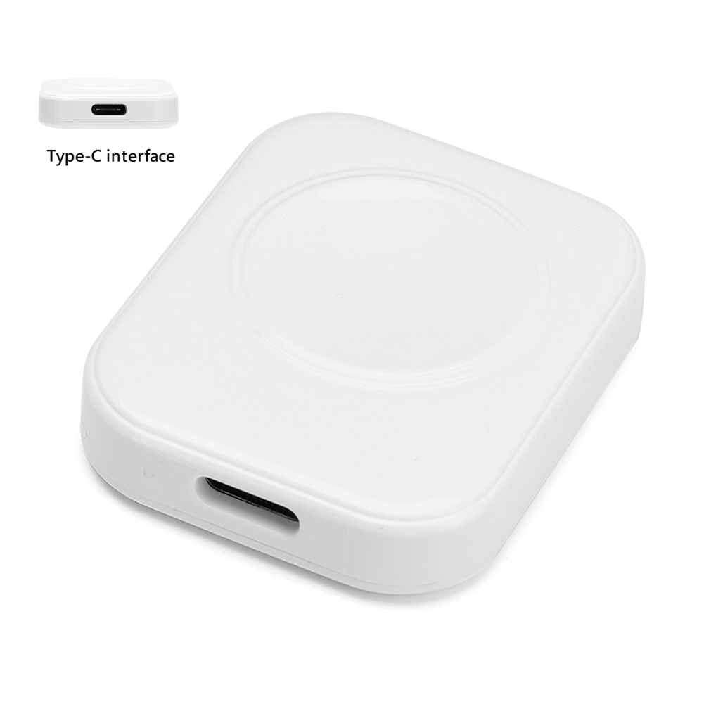 Smartwatch Wireless Magnetic Charger for Apple Watch Ultra 49mm for iWatch 8 7 6 5 4 3 2 1 SE Series Apple Watch Charging Dock: WHITE