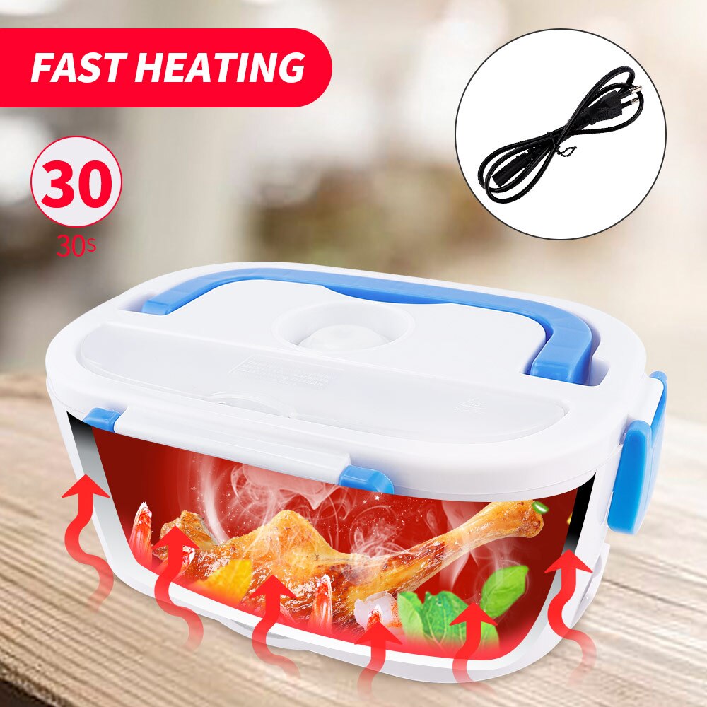 1.5l elektrisk madkasse bærbar riskomfur elektrisk mad opvarmning madkasse mad varm varmebeholder til kontorhjem