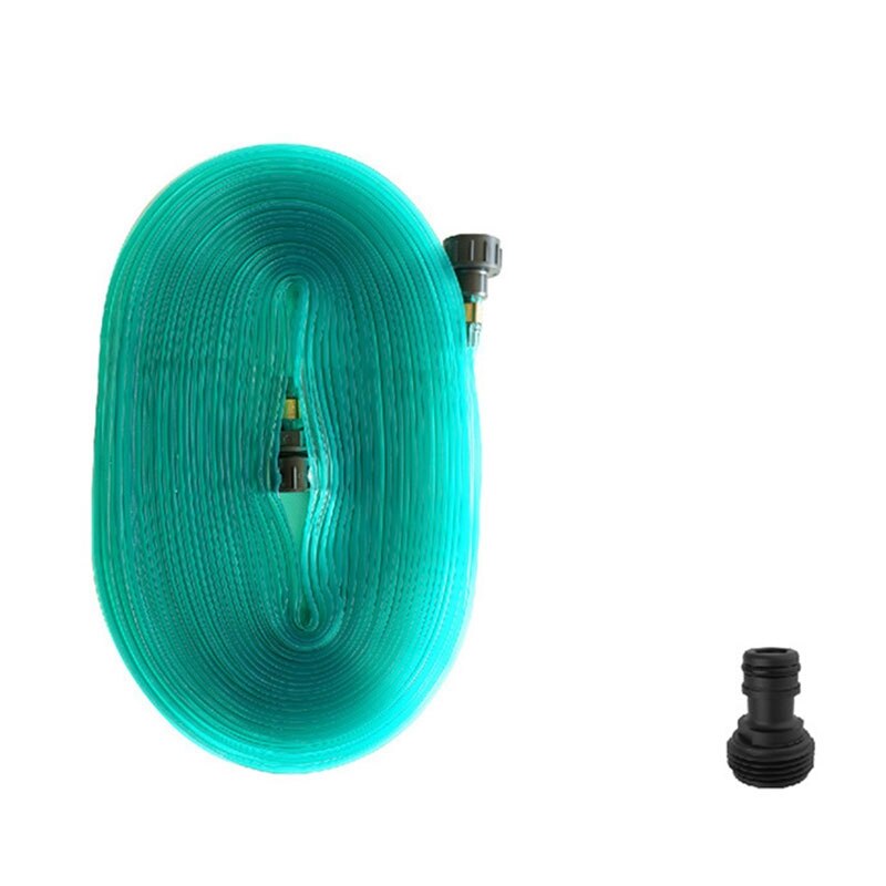 Druppelirrigatieslang 50m Sterk PVC met 4x7mm Diameter Tuinslang voor Gazon, Landbouw, Woninggebied, Industrieel Gebruik