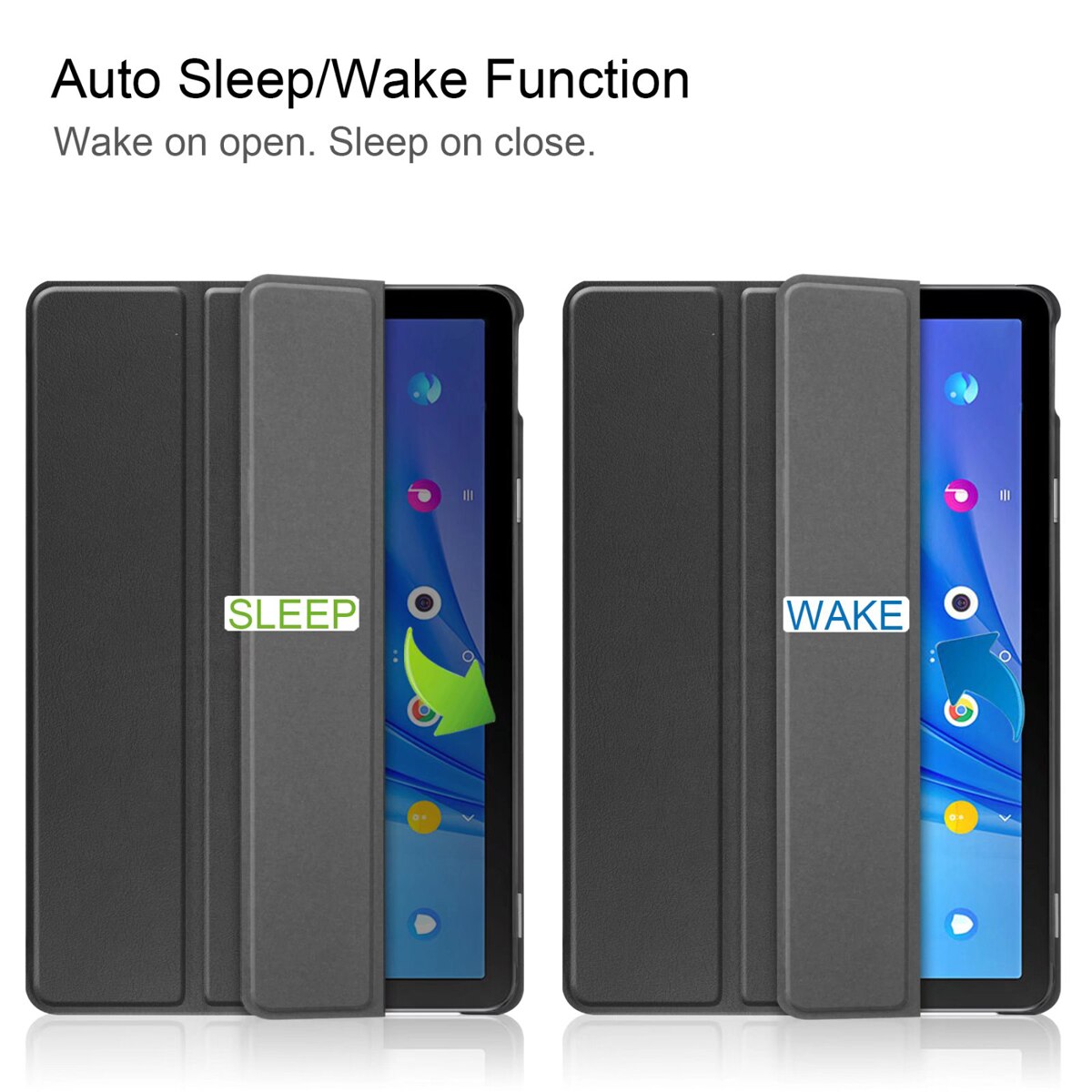 For TCL Tab 10s 9080G 10.1 inch Tablet Case Kids Magnetic Folding Smart Cover Funda for TCL 10 9081X 10.1inch Tablet Cover