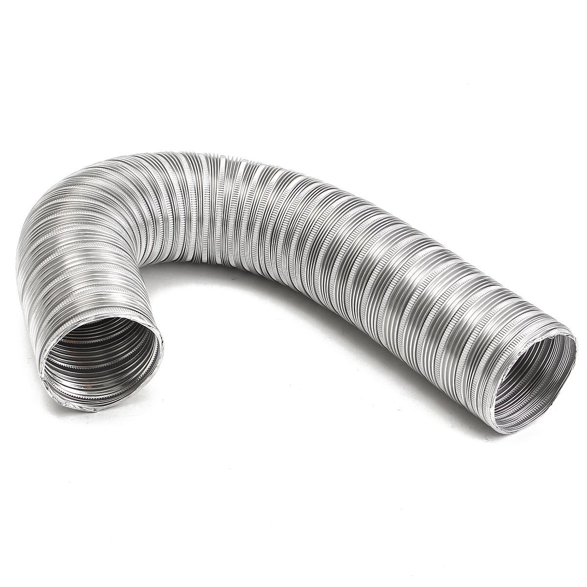 1m aluminiumsfolie badeværelse køkken emhætte & emhætte fleksibelt kanalrør ,125mm
