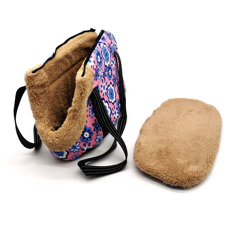 Mode Hond Carrier Classic Pet Carrier Voor Kleine Honden Chihuahua Zachte Print Puppy Sling Bag Outdoor Reizen Camo Kat Schouder tas