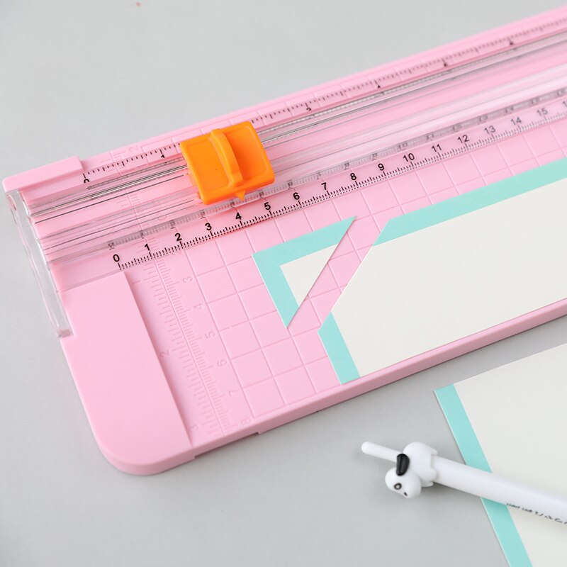 Büro Kit A4 A5 Papier Cutter Tragbare Rotary Papier Trimmer Roll Scrapbooking Papier Schneiden Matte Maschine Für Foto DIY Handwerk