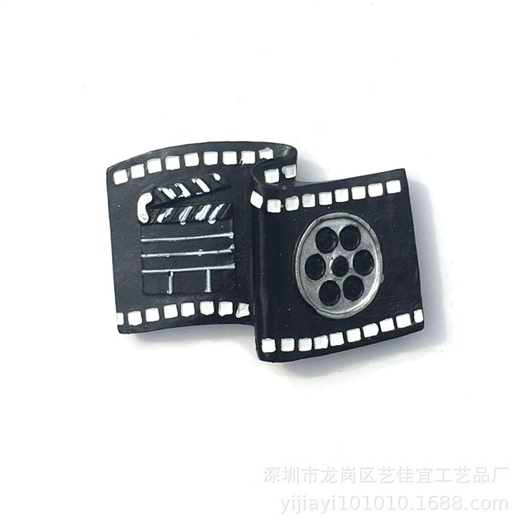 Chinese Style Vintage Fridge Magnets Antique TV Motor Movie Projector 3D Refrigerator Home Kitchen Decoration Tourist Souvenirs: 4