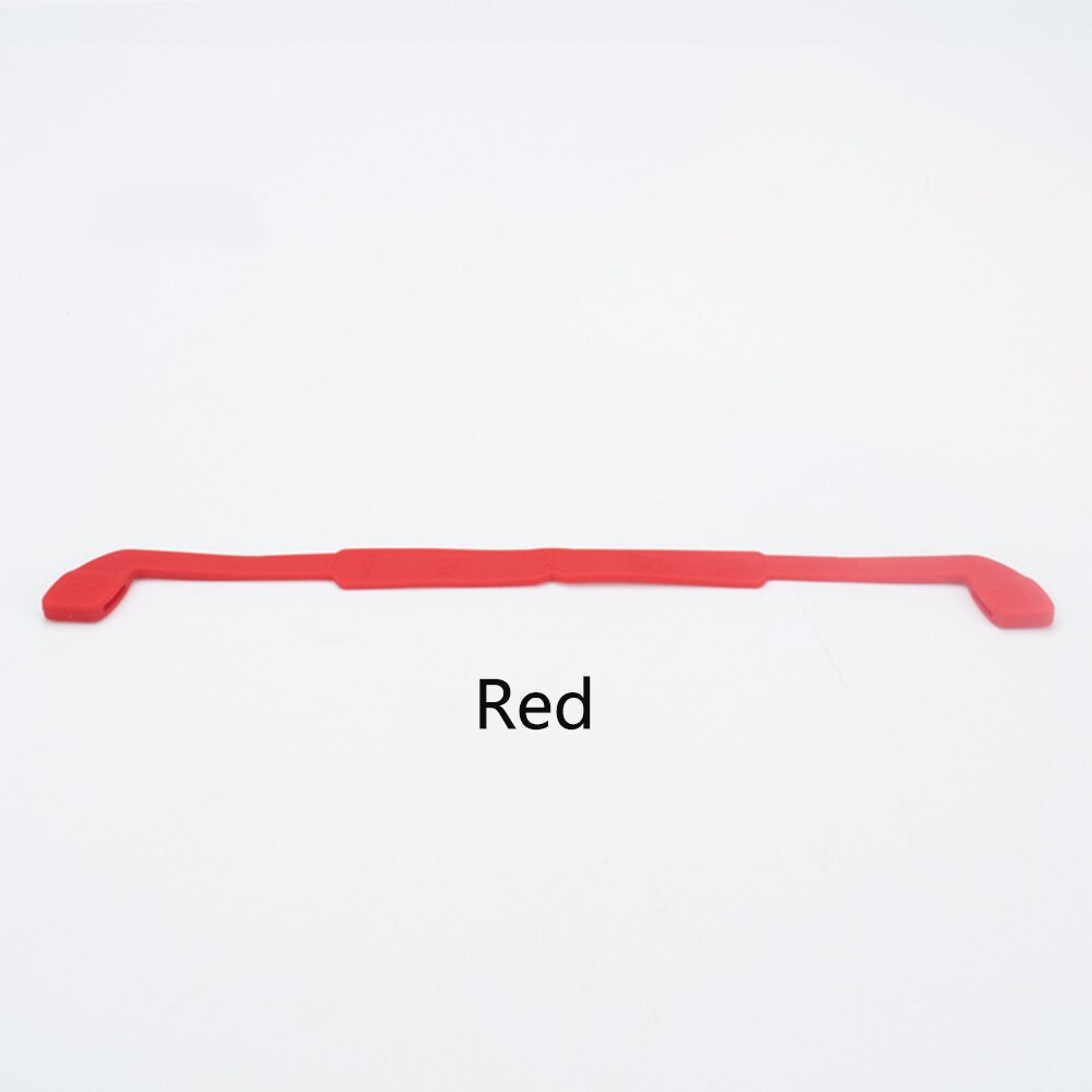 Sangle magnétique en silicone pour lunettes de sécurité pour enfants, attache pour lunettes de soleil, serre-tête, cordon pour lunettes de sport: Rouge