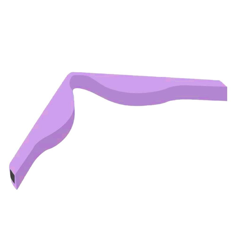 Pince-nez anti-buée pour masque, pont nasal anti-buée, matériau en caoutchouc à faire soi-même, pince-nez de remplacement pratique: Violet