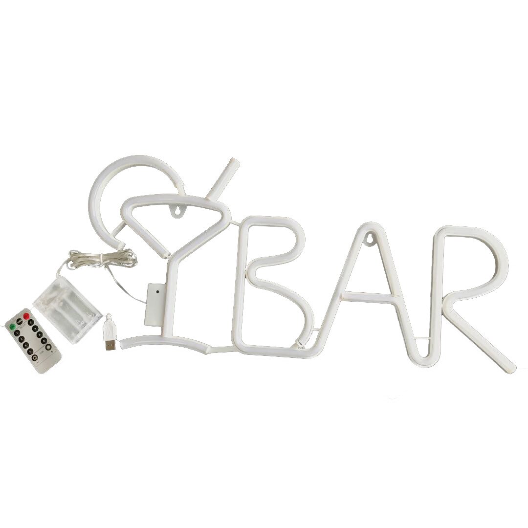 Neon Sign Licht Led Art Decor Bar Neon Lamp Met Afstandsbediening Moderne Thuis Ktv Bar Party Wanddecoratie nachtlampje