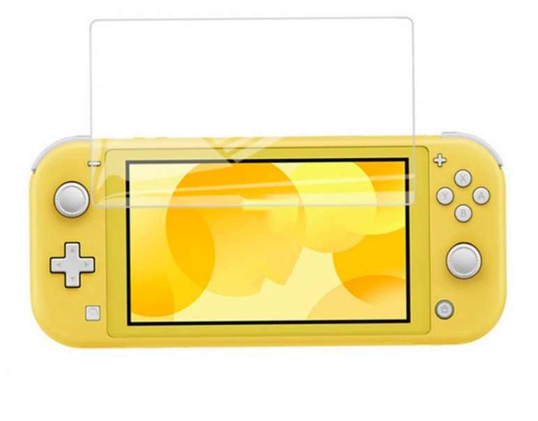 2 pezzi per nintendo Switch Lite vetro temperato schermo Full HD pellicola protettiva protezione della superficie Console protezione della pelle: 2pcs for switch lite