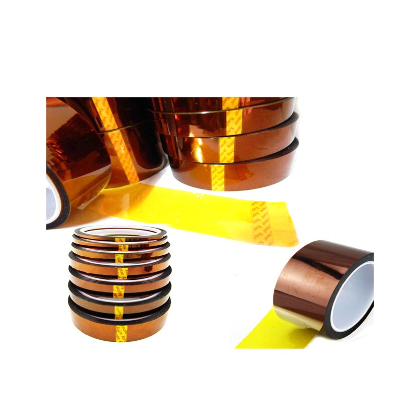 33M High Temperature Resistant Heat Tape Thermal Insulation Tape Polyimide Tape for BGA PCB SMT Soldering BGA dedicated Tape