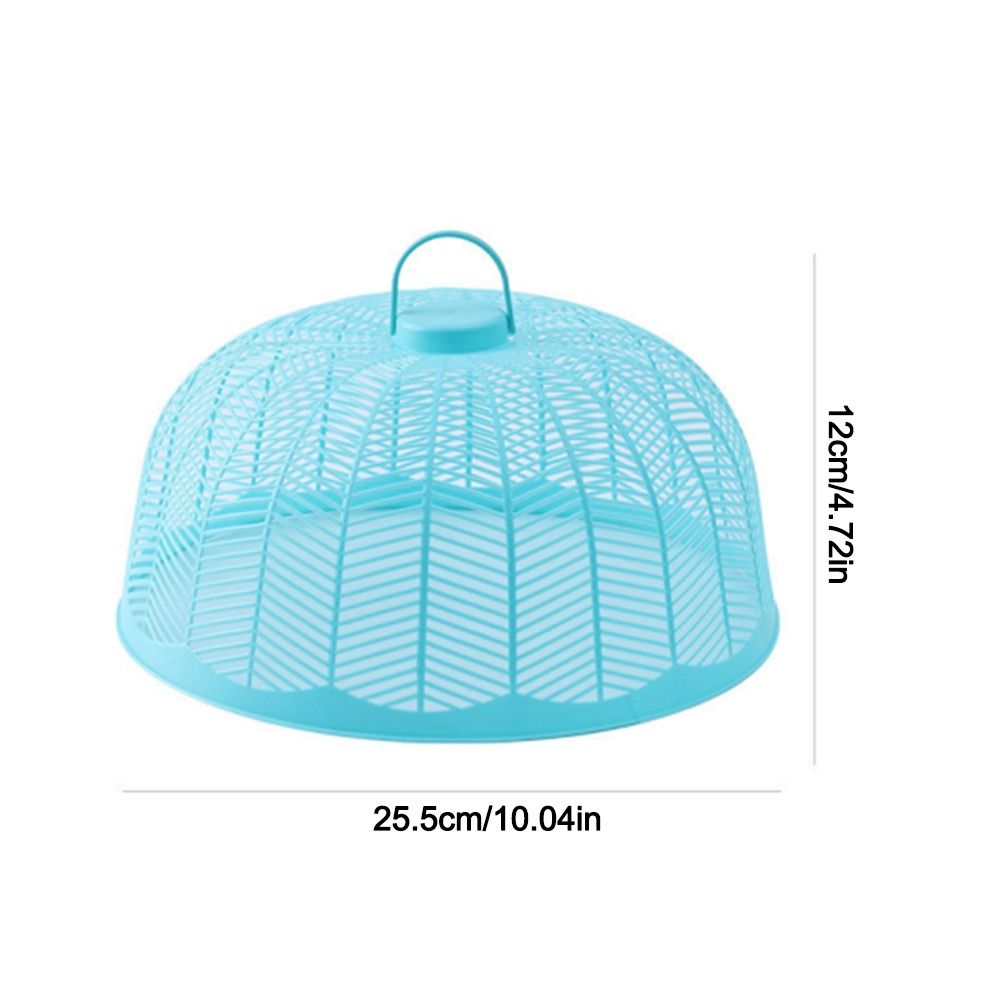 Collapsible Mesh Food Covers Anti-Flying Protective Food Tent Household Dish Lid Dining Table Insect Proof Cover: black