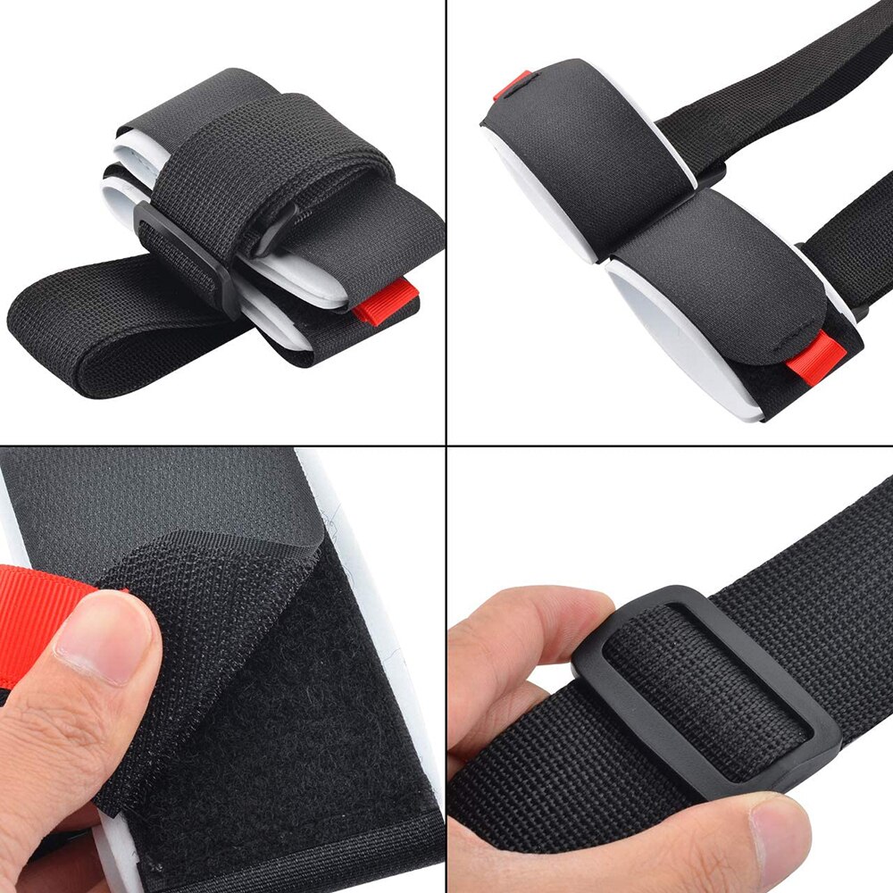 Adjustable Nylon Skiing Pole Shoulder Hand Carrier Lash Handle Straps Porter Hook Loop Protecting For Ski Snowboard
