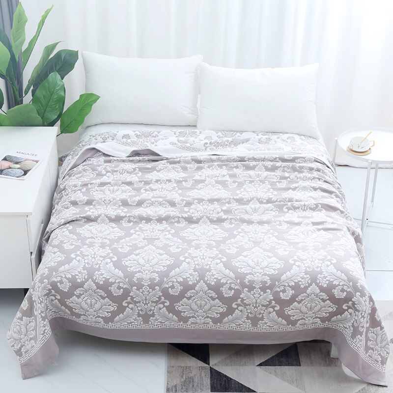 Sommer air-condition ble vasket bomull en quilt multi-purpose enkel dobbel sommer quilt maskinvaskbar quilt  lb61624: 150 x 200cm / C