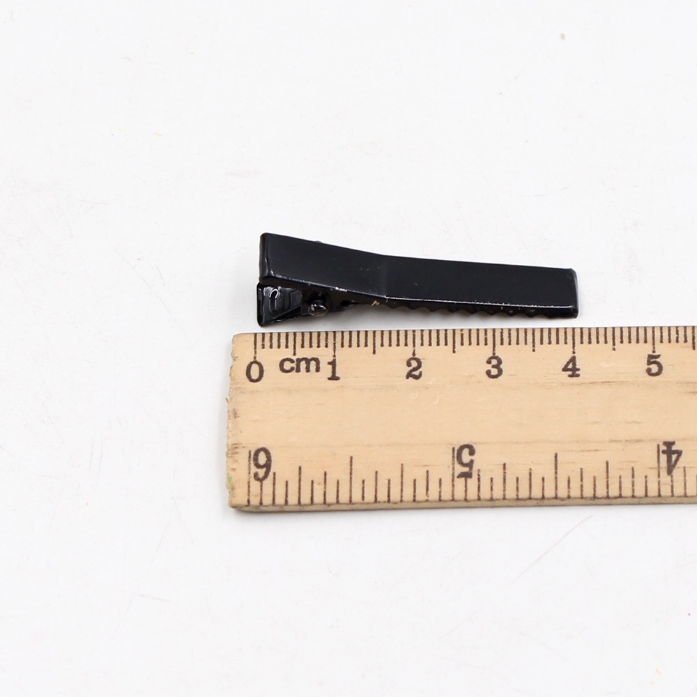 30 stk hvite svarte håndlagde klips for bryllup klut gjør-det-selv kvinner hårspenner generisk jern x skjorte bukseklemme 3cm 4cm 4.5cm 5.5cm: 4cm svarte