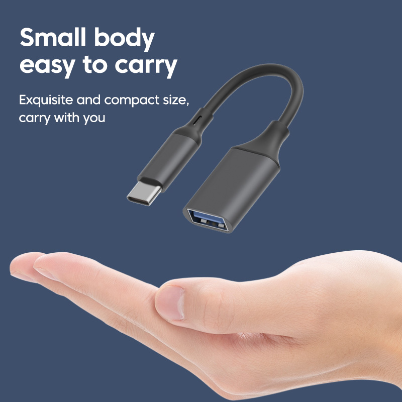 Crouch OTG Type C To USB 3.0 Adapter Cable USB C To USB A Female OTG Cable For Phone PC Tablet U Disk Data Transfer Connector