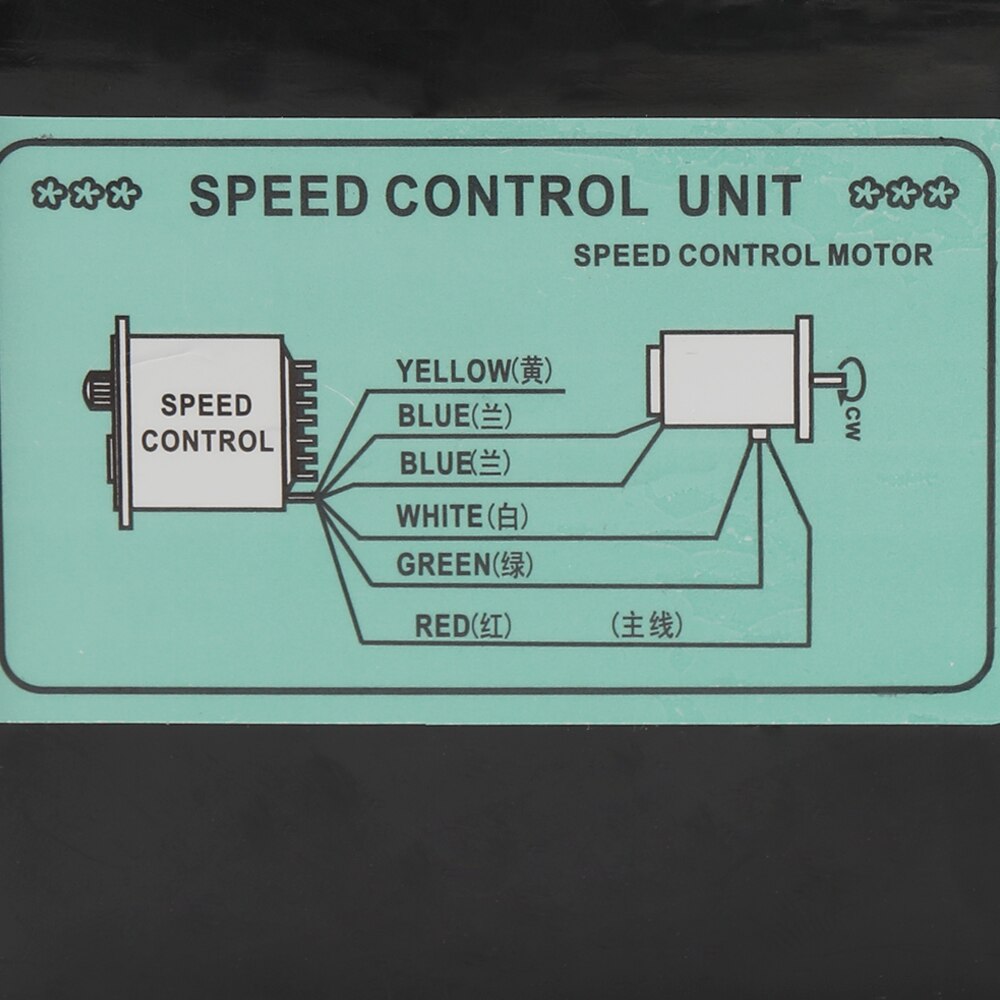 400 W 220 V AC Motor Speed Control 50/60Hz Motor Speed Pinpoint Regulator Speed Controller Vooruit Achteruit
