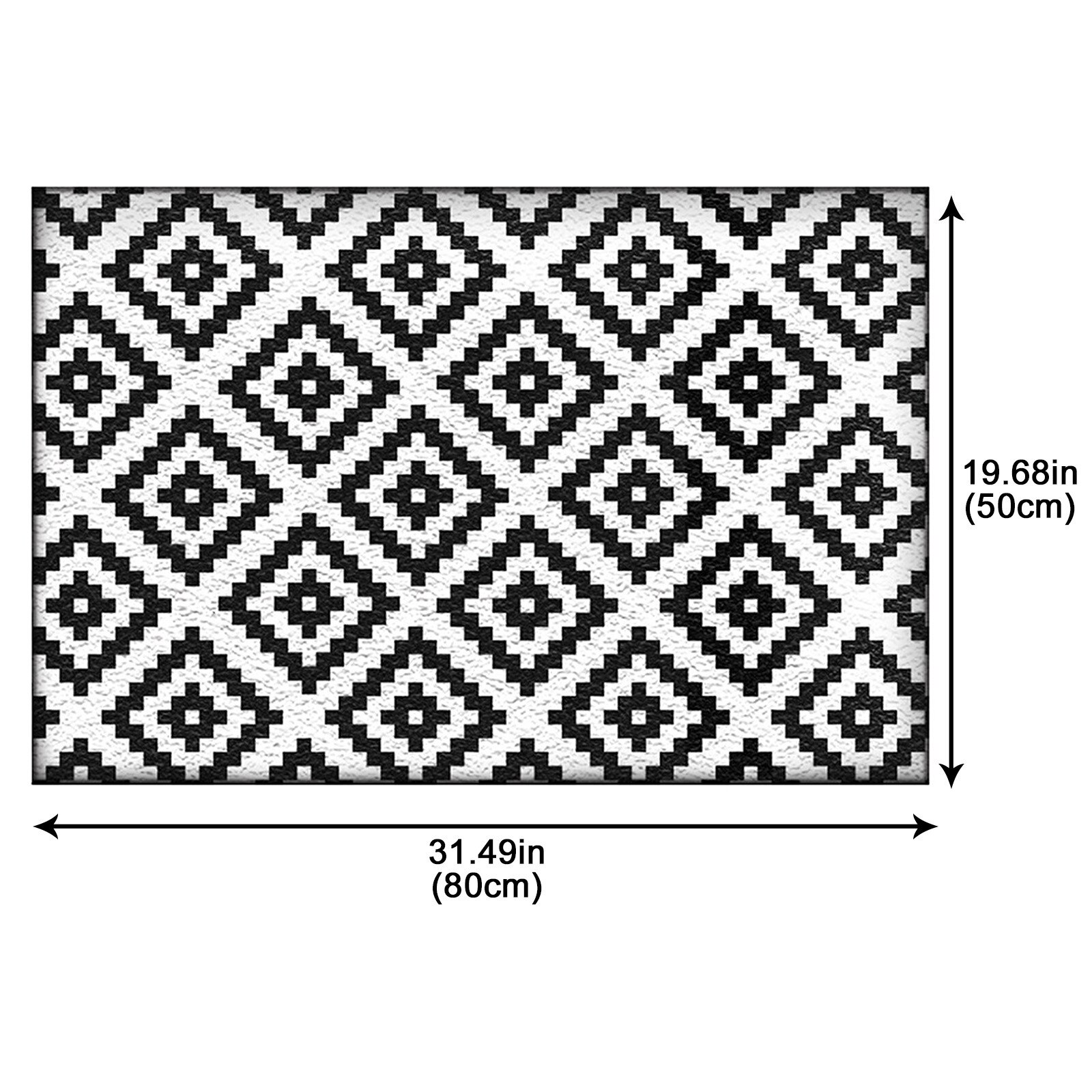 Outdoor Camping Mat Terrace Garden Beach Picnic Floor Mats Geometric Fold Double-sided Mat Living Room Decoration Home Rug D3: A