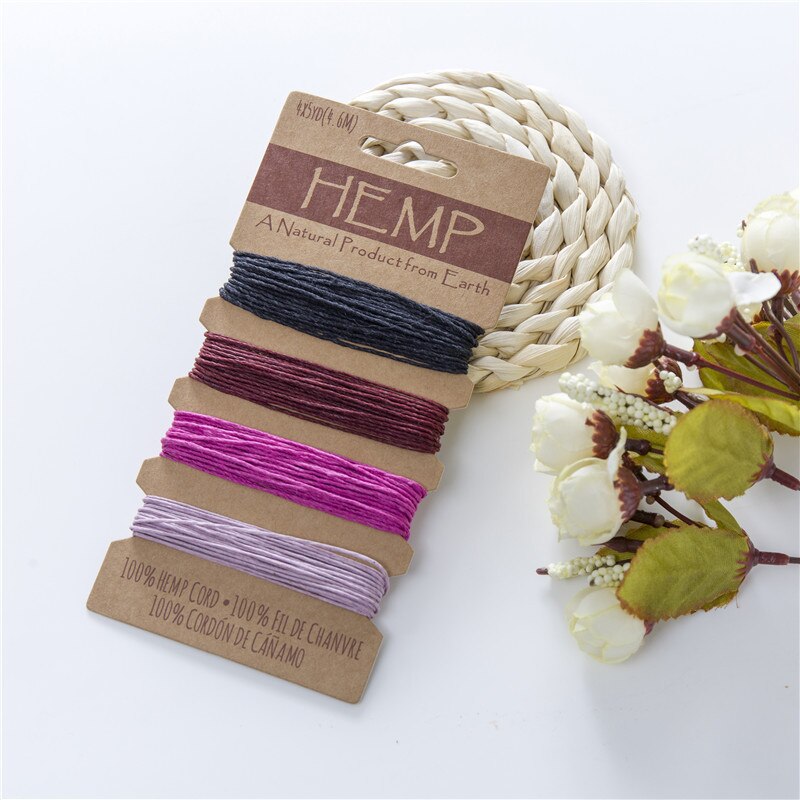 20yd/lot 1mm Thickness Waxed Thread For Leather Waxed Cord For Diy Handicraft Tool Hand Stitching Thread Flat Waxed Sewing Line: Color 4