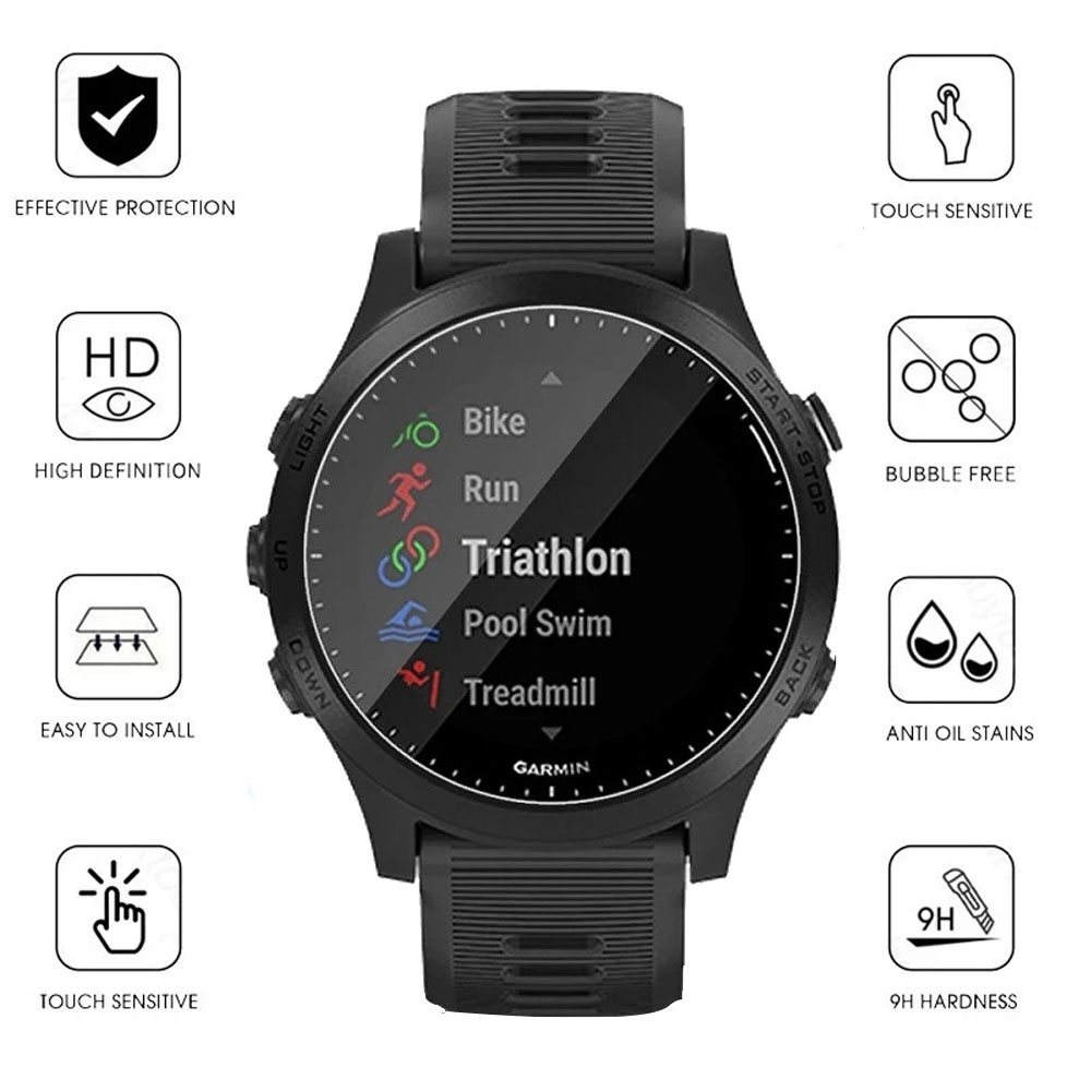 Case + Tempered Glass Film For Garmin Forerunner 255 255S TPU Screen Protector Bumper Protective Cover For Garmin Forerunner 955