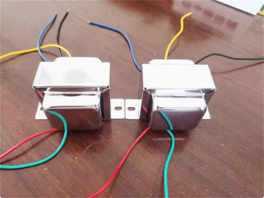 10KΩ Elektroniczny transformator wyjściowy lampowy 5W 7KΩ 10KΩ Transformator wyjściowy z pojedynczą końcówką z czystej miedzi (1PCS) 0-4Ω -8Ω: Złota