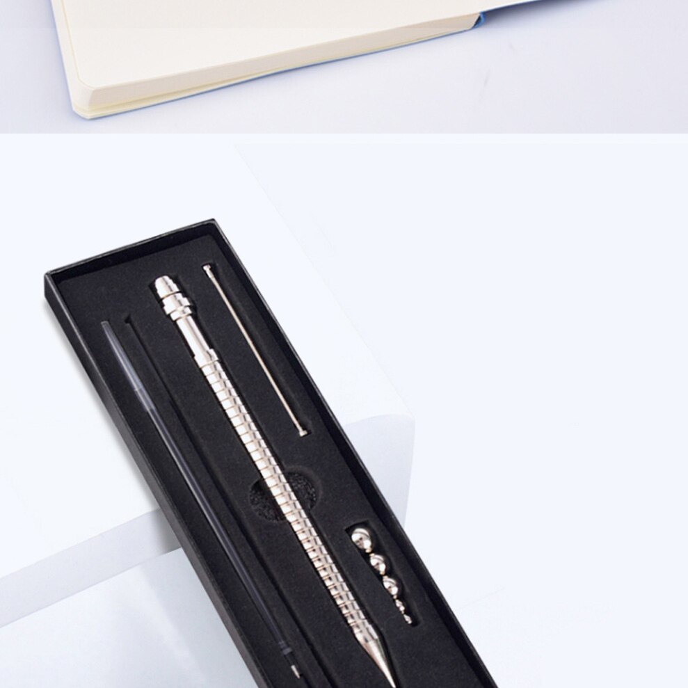 Fidget Pen Stress Relieve Toys Metal Fidget Pen Spinner Toys Magnetic Pen Anti Stress Fidget Toys for ADHD