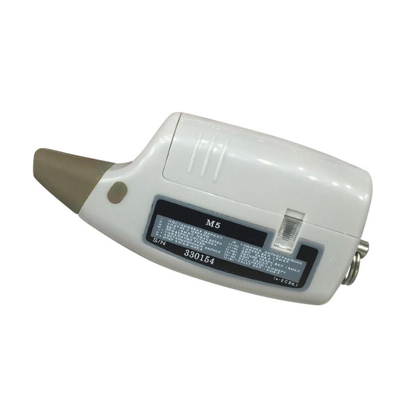 M 5 Lcd Afstandsbediening Sleutelhanger Voor Russische Voertuig Security 2 Weg Auto Alarm Systeem Scher Khan M5 Scher-Khan Magicar 5 Sleutelhanger