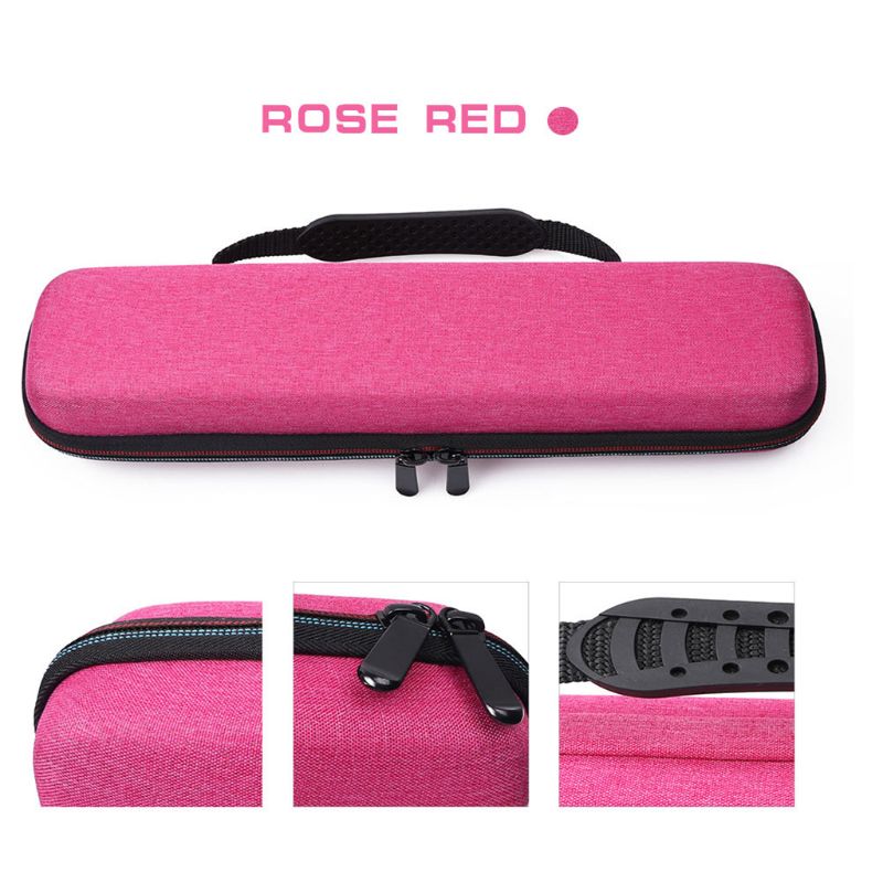 Saco de armazenamento de viagem eva bolsa para iv styler kit alisador cabelo