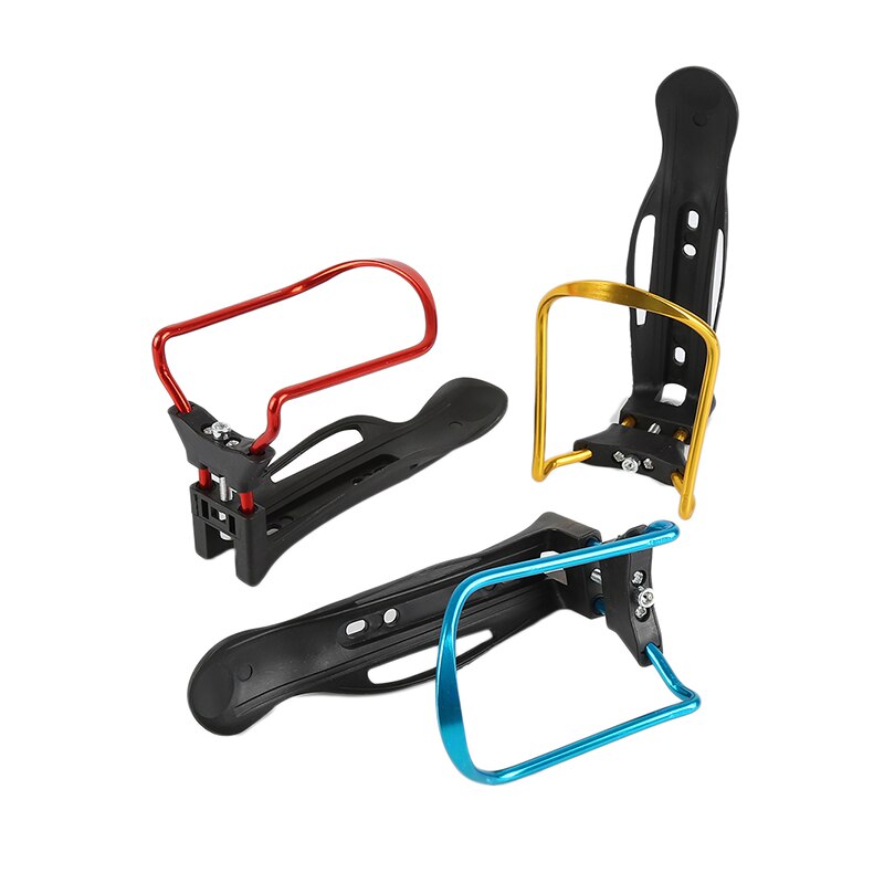 Soporte de botella de agua de bicicleta 3D de aleación de aluminio ultraligera, soporte de botella para bicicleta
