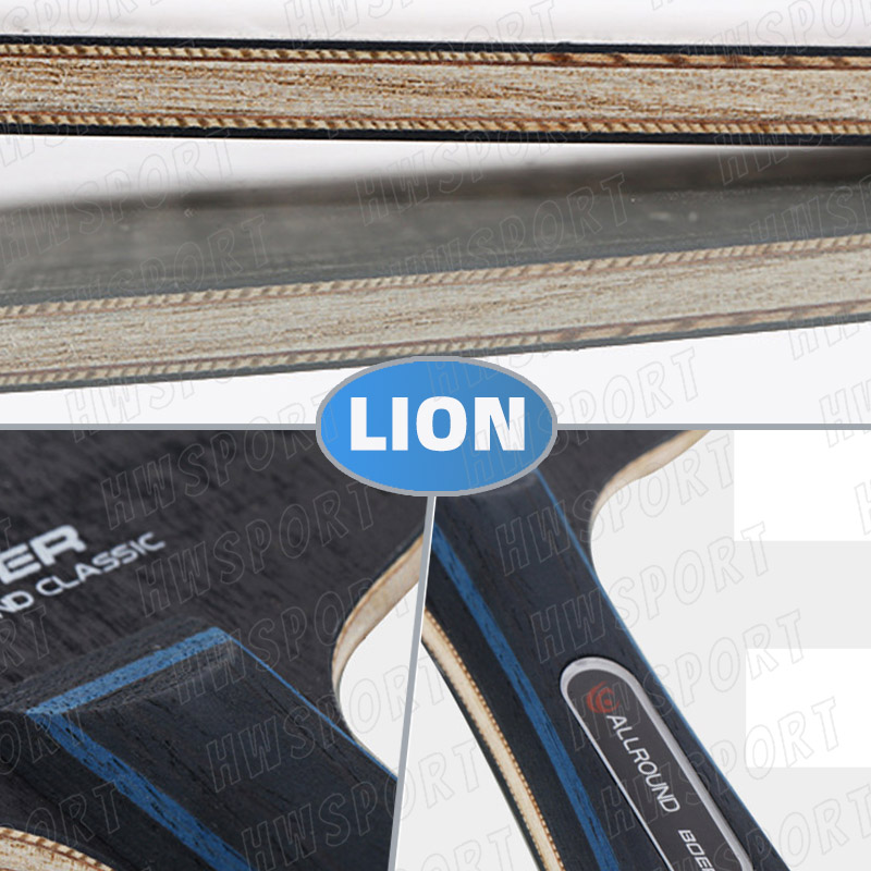 BOER LION DRAGON Table Tennis Blade 5 Wood 2 Carbon Ping Pong Blade Entry Pingpong Base Board