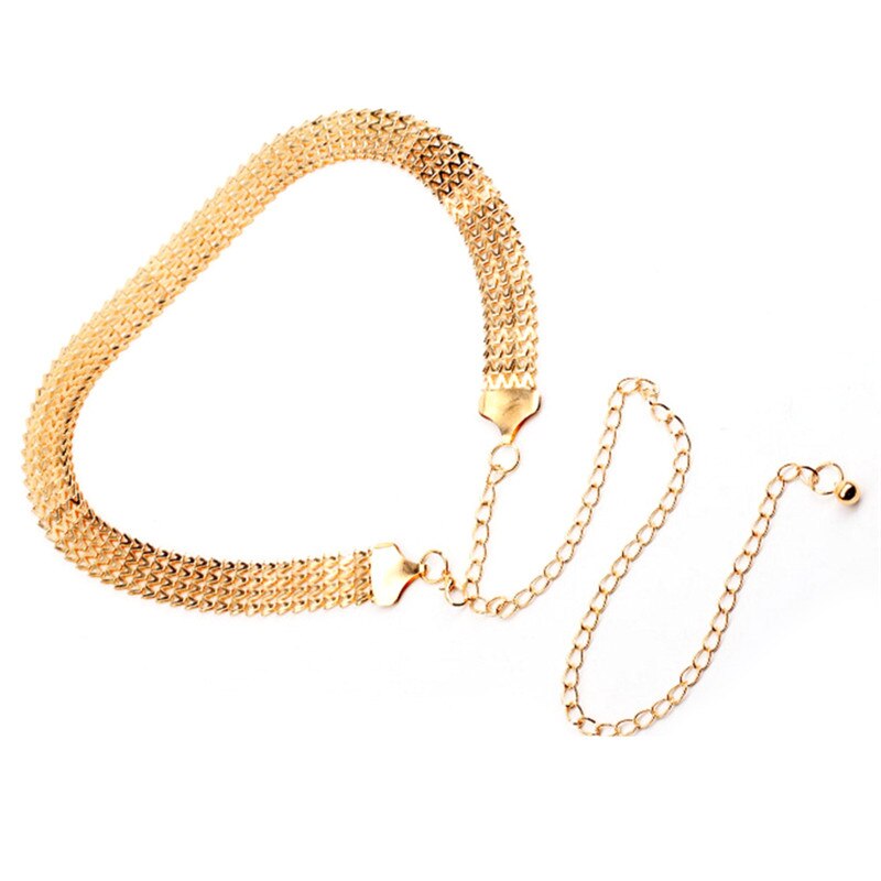 Women's Lady Metal Chain Dress Waist Chain Belt Top Party Waist Belts