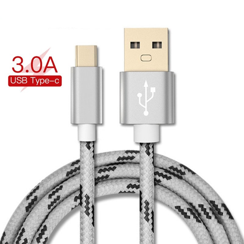 Goede 3A Usb Type C Kabel Voor Samsung Xiao Mi Rode Mi Note 7 Mi 9 T Snelle Oplaadsnoer USB-C Charger Mobiele Telefoon Usb C Type-C Kabel